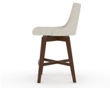 Canadel Downtown Trend Counter Stool in Cognac Washed, TB Fabric, side view