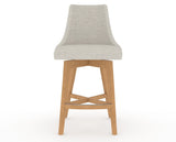 Canadel Downtown Trend Counter Stool in Caramel Washed, TB Fabric, front view
