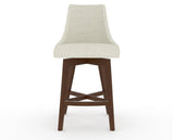 Canadel Downtown Trend Counter Stool in Cognac Washed, TW Fabric, front view