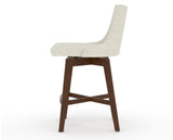Canadel Downtown Trend Counter Stool in Cognac Washed, TW Fabric, side view