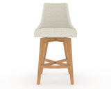 Canadel Downtown Trend Counter Stool in Caramel Washed, TW Fabric, front view
