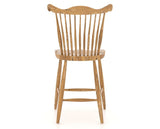 Canadel Champlain Wood Counter Stool 8162 in 01 Honey Washed, back view
