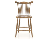 Canadel Champlain Wood Counter Stool 8162 in Oak Washed, front view