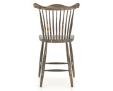 Canadel Champlain Wood Counter Stool 8162 in 08 Shadow, back view