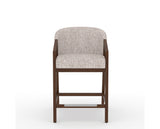 Canadel Modern Angle Counter Stool in Cognac Washed, FP Crypton®, front view