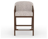 Canadel Modern Angle Counter Stool in Cognac Washed, FP Crypton®, front view