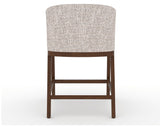 Canadel Modern Angle Counter Stool in Cognac Washed, FP Crypton®, back view