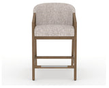 Canadel Modern Angle Counter Stool in Pecan Washed, FP Crypton®, front view