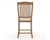 Canadel Champlain Counter Stool 8232 in Fixed Base, back view
