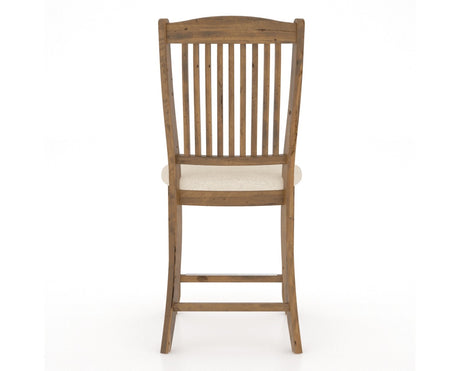 Canadel Champlain Counter Stool 8232 in Fixed Base, back view