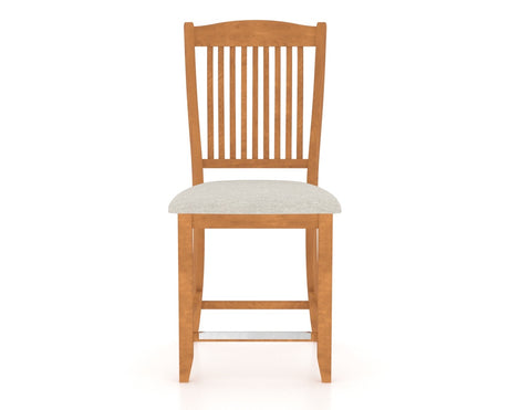 Canadel Core Counter Stool 8232 in Fixed Base, front view
