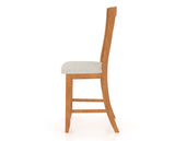 Canadel Core Counter Stool 8232 in Fixed Base, side view