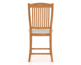 Canadel Core Counter Stool 8232 in Fixed Base, back view
