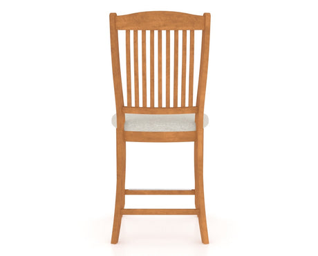 Canadel Core Counter Stool 8232 in Fixed Base, back view