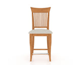 Canadel Upholstered Counter Stool 8270 in Fixed Base, front view