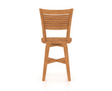 Canadel Core Counter Stool 7229 in Honey Washed, back view