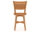 Canadel Swivel Counter Stool 7229 in Honey Washed, back view
