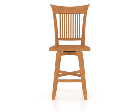 Canadel Core Counter Stool 7270 in Honey Washed, front view