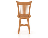 Canadel Core Counter Stool 7270 in Honey Washed, back view