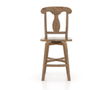 Canadel Champlain Counter Stool 7600 in Oak Washed, front view