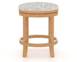 Canadel Stump Too Counter Stool in Caramel Washed, FP Crypton®, front view
