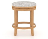 Canadel Stump Too Counter Stool in Caramel Washed, FP Crypton®, side view