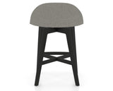 Canadel Downtown Swivel Counter or Bar Stool 8138 in Counter Height, back view