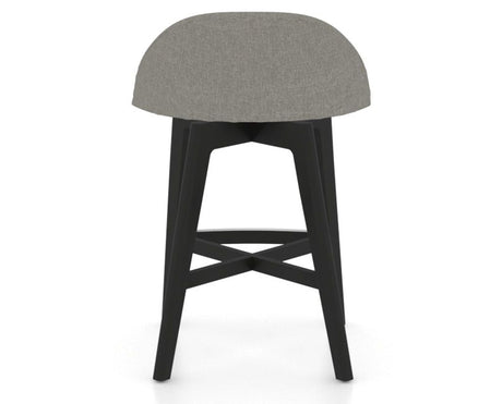 Canadel Downtown Swivel Counter or Bar Stool 8138 in Counter Height, back view