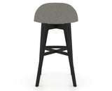 Canadel Downtown Swivel Counter or Bar Stool 8138 in Bar Height, back view
