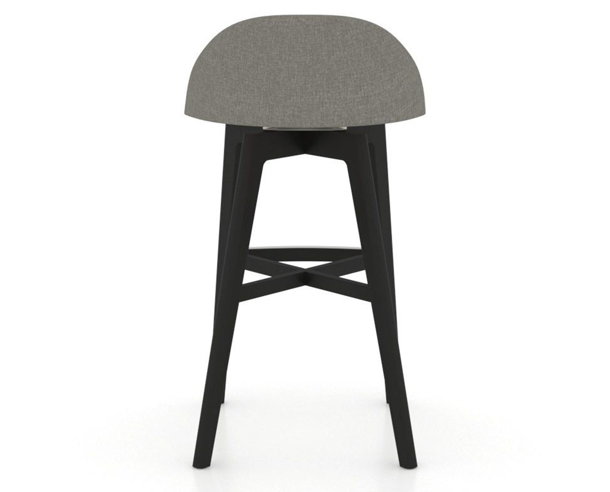 Canadel Downtown Swivel Counter or Bar Stool 8138 in Bar Height, back view