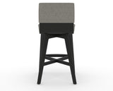 Canadel Downtown Swivel Counter or Bar Stool 8142 in Counter Height, back view