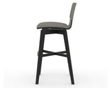 Canadel Downtown Swivel Counter or Bar Stool 8142 in Bar Height, side view