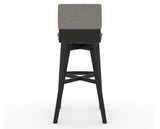 Canadel Downtown Swivel Counter or Bar Stool 8142 in Bar Height, back view
