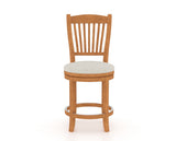 Canadel Core Counter Stool 8232 in Swivel Base, front view