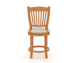 Canadel Core Counter Stool 8232 in Swivel Base, back view