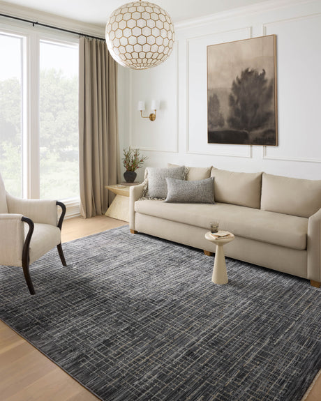 Soho Rug 01 | Onyx / Silver