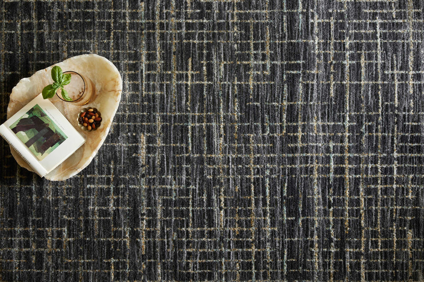 Soho Rug 01 | Onyx / Silver