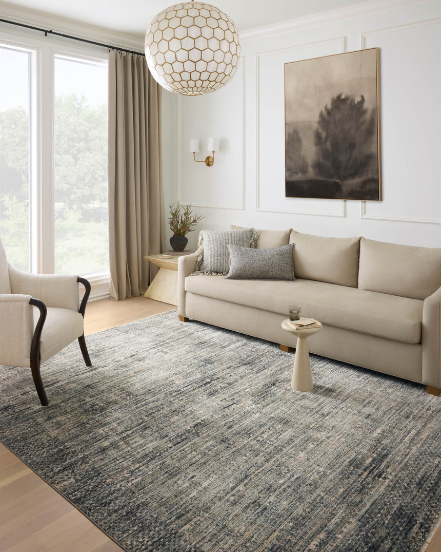 Soho Rug 06 | Multi / Slate
