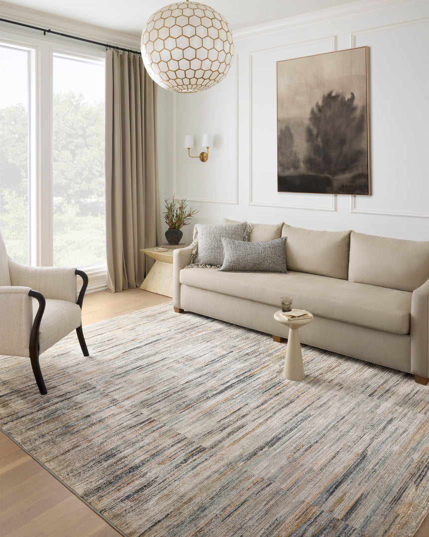 Soho Rug 07 | Multi / Dove