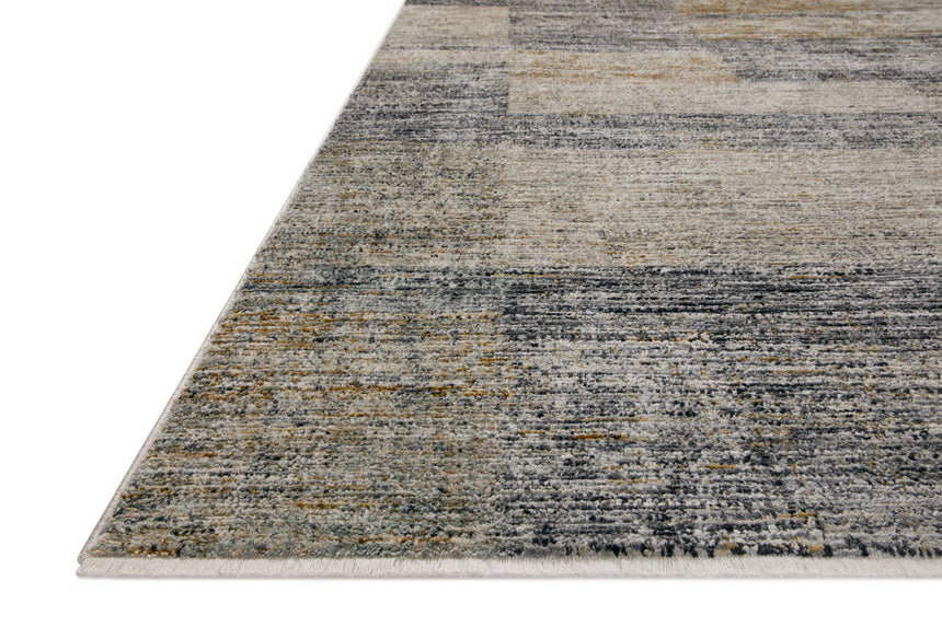Soho Rug 08 | Grey / Gold