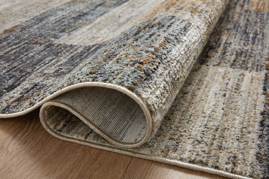 Soho Rug 08 | Grey / Gold