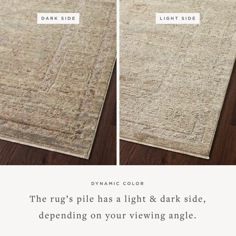 Sonnet Rug 04 | Moss / Natural