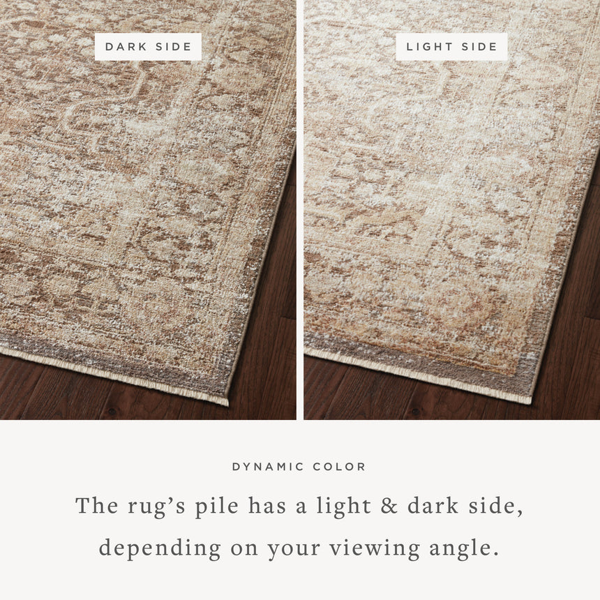 Sonnet Rug 09 | Mocha / Tan