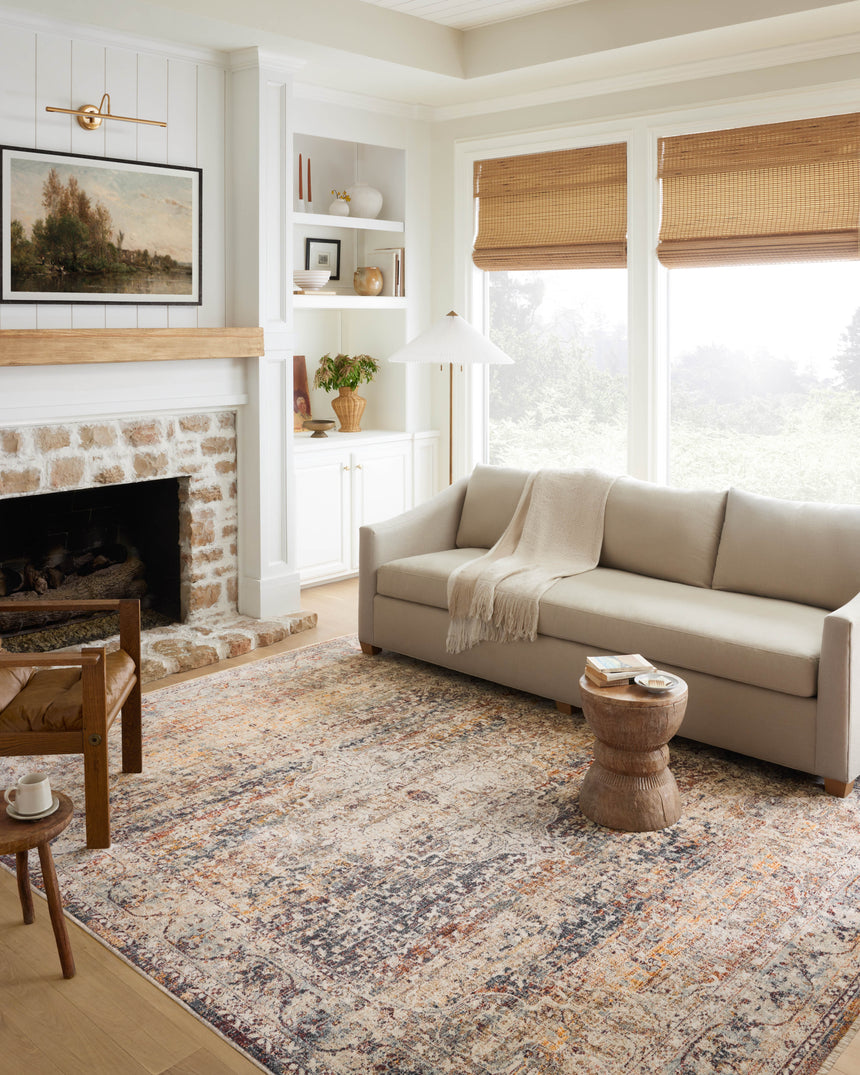 Sorrento Rug 04 | Natural / Multi