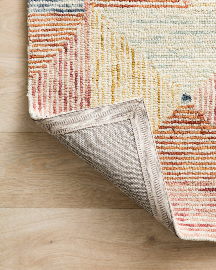 Spectrum Rug 01 | Ivory / Multi