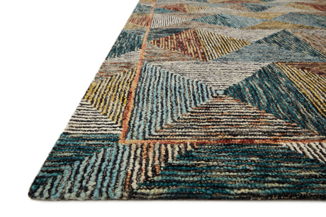 Spectrum Rug 01 | Lagoon / Spice
