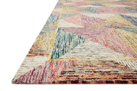 Spectrum Rug 01 | Silver / Fiesta