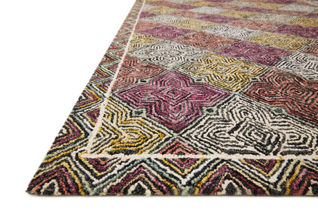 Spectrum Rug 03 | Charcoal / Multi