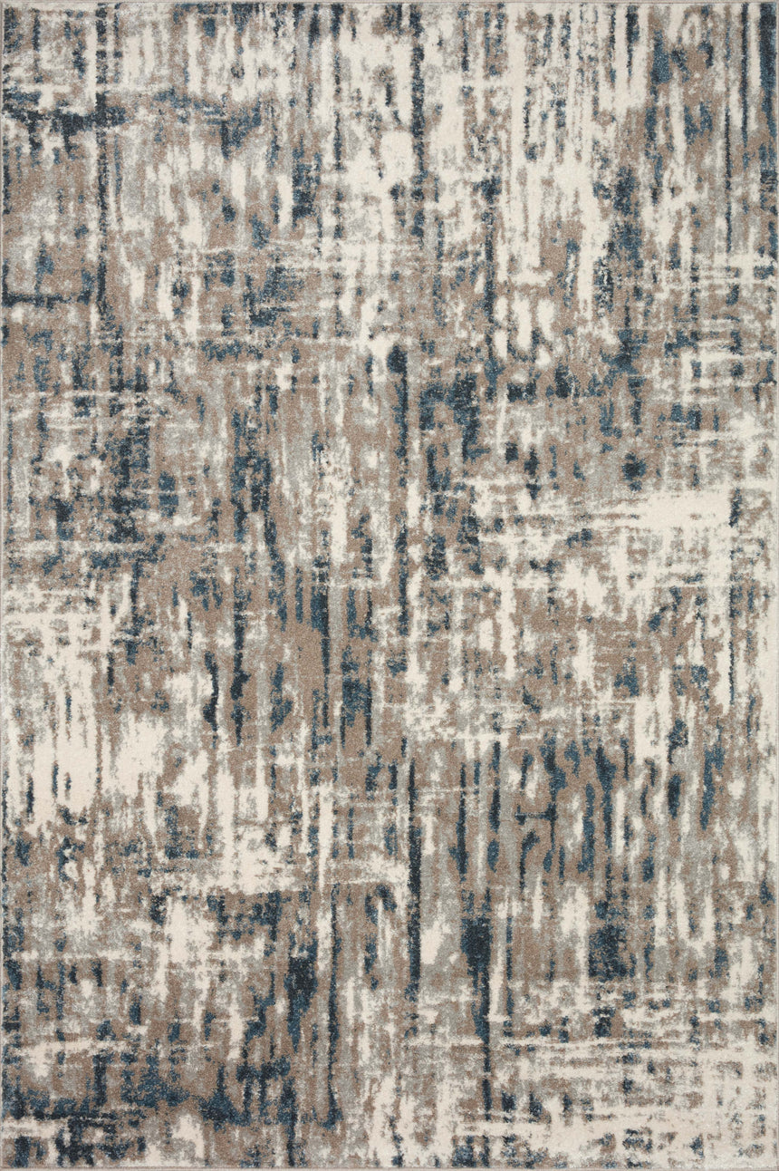 Spirit Rug 02 | Stone / Blue