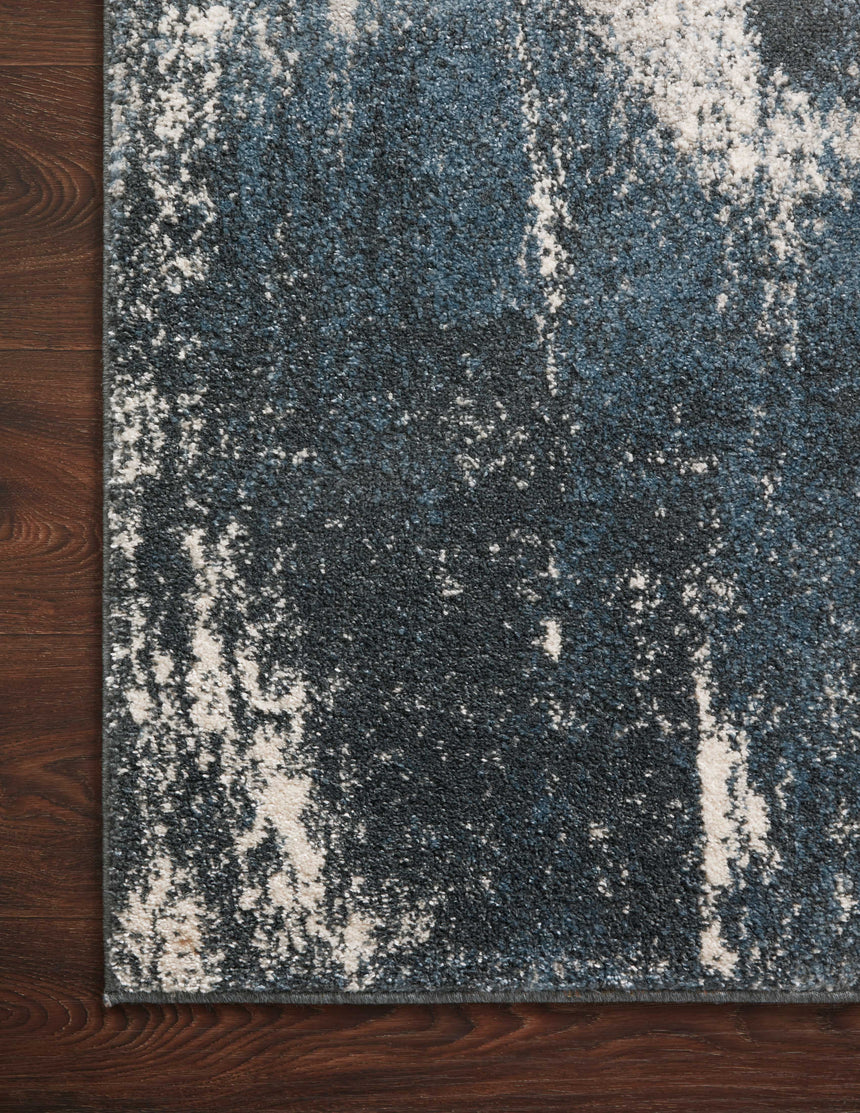 Spirit Rug 04 | Indigo / Ivory